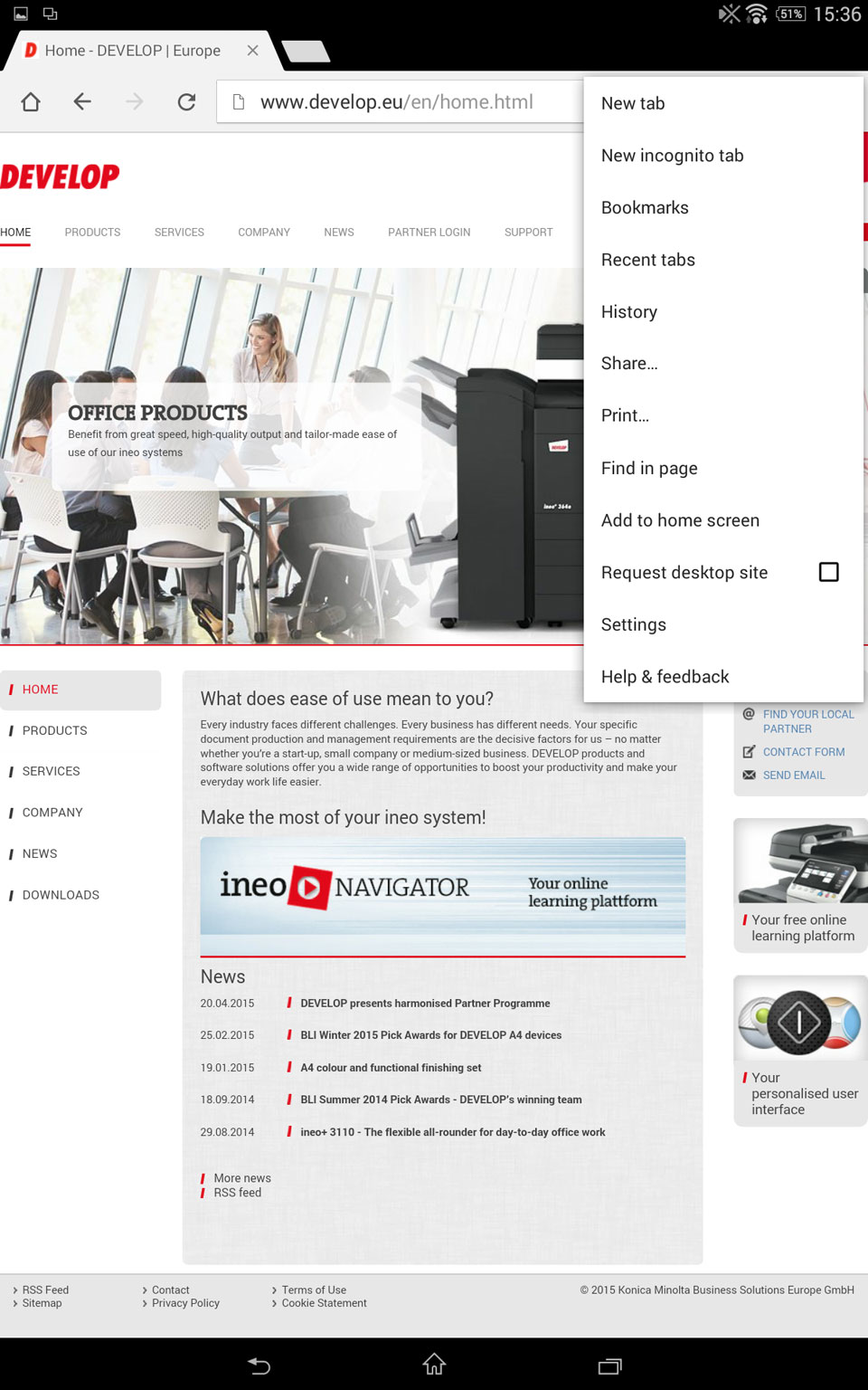 Google Cloud Print DEVELOP Europe